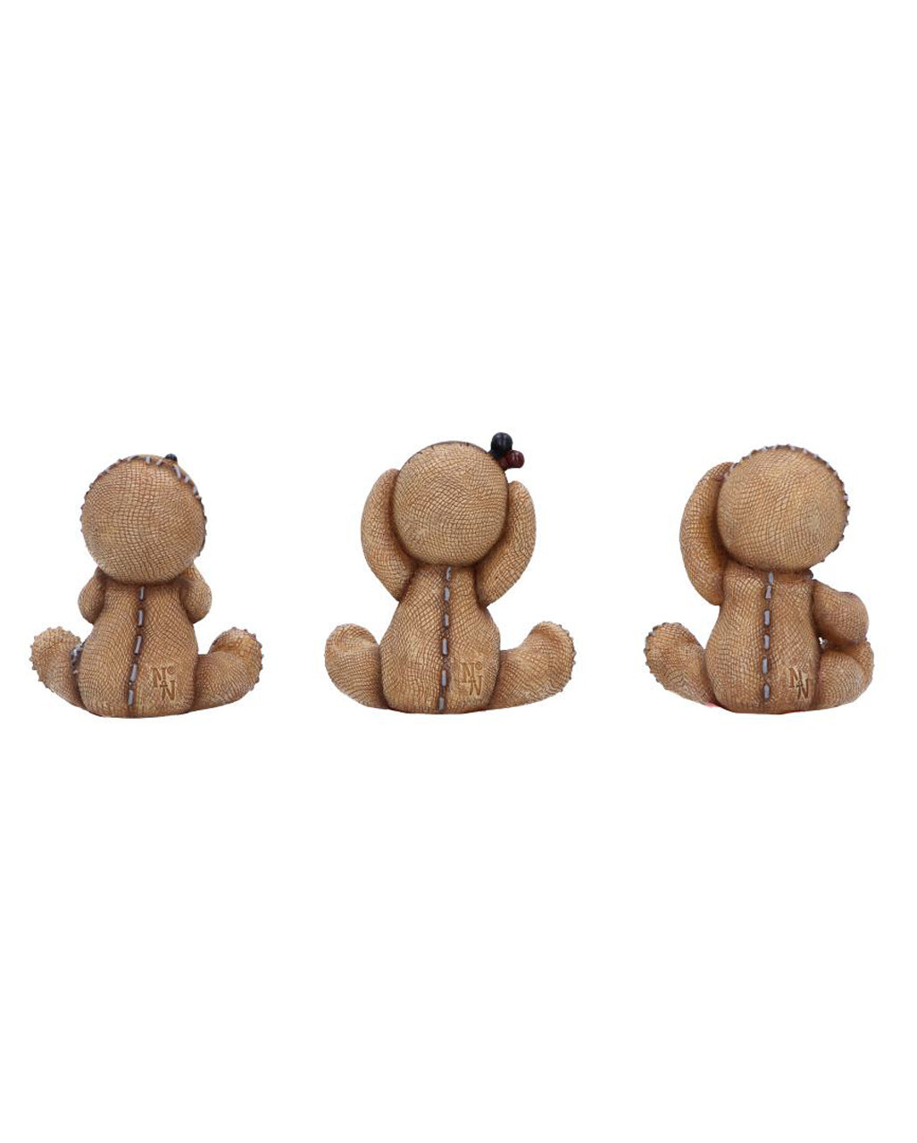 Drei Weise Voodoo Puppen