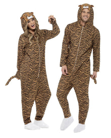 Tiger Onesie mit Kapuze Unisex