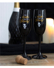 "Til Death Do Us Party" Sektgläser Set