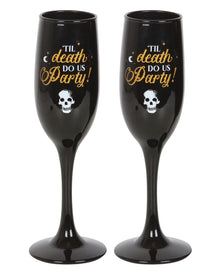 "Til Death Do Us Party" Sektgläser Set