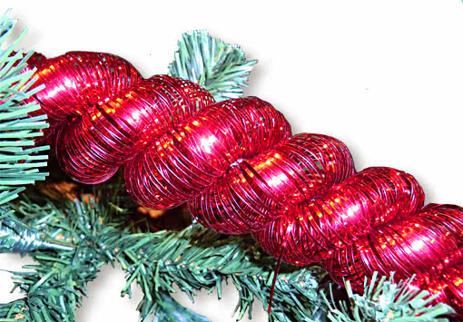 Tinselkordel rot 4 m