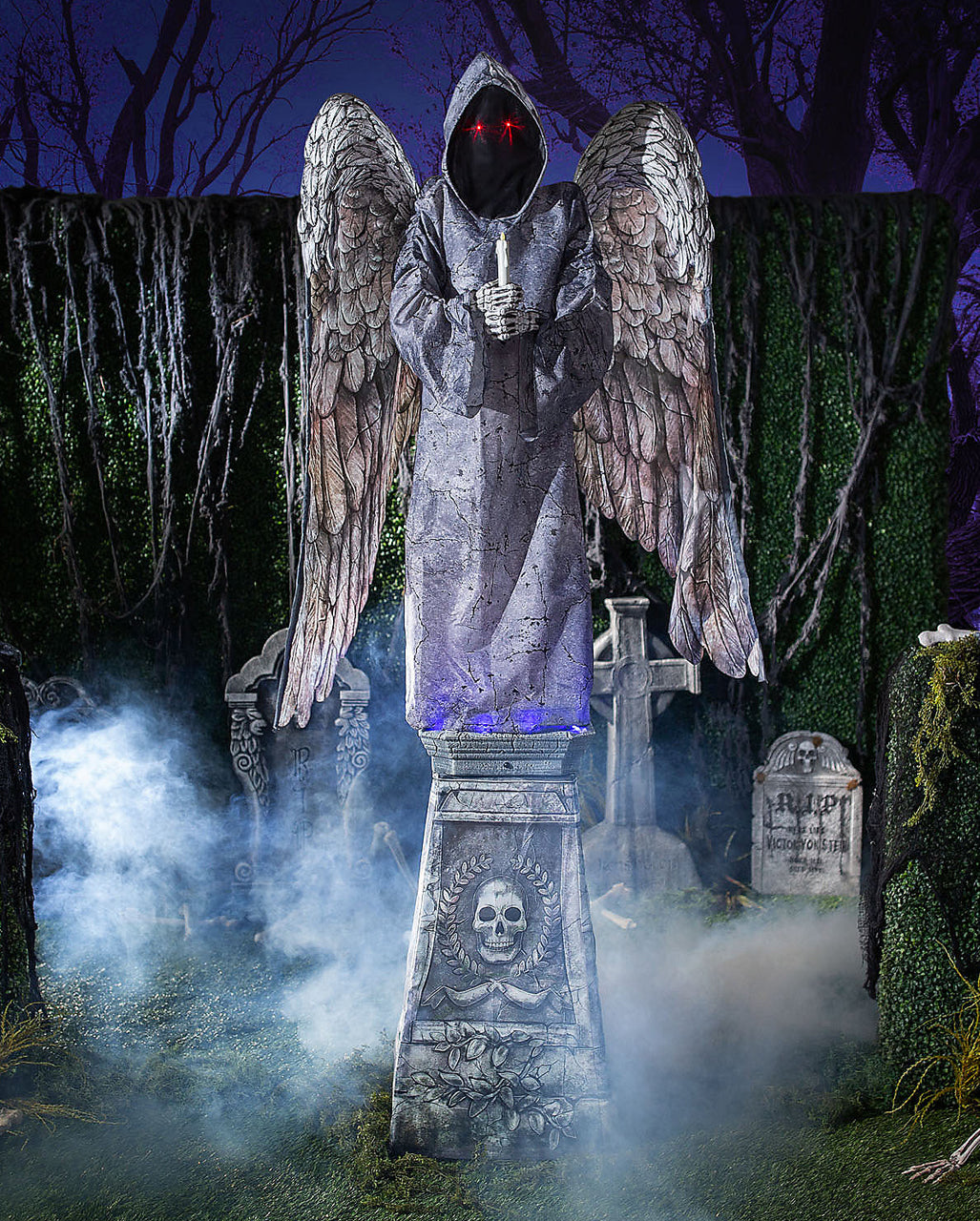 Friedhofswächter Engel Halloween Animatronic 244cm