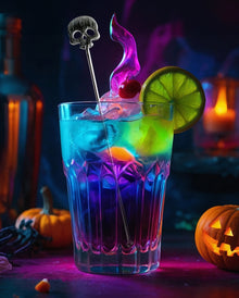 Totenkopf Cocktail Rührstab 2er Set
