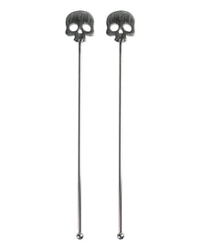Totenkopf Cocktail Rührstab 2er Set