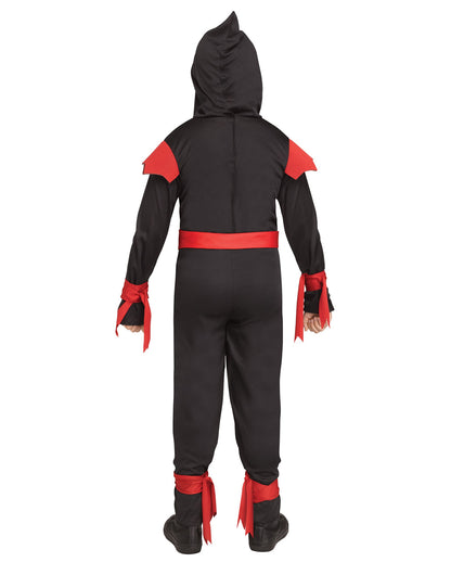 Totenschädel Ninja Kinderkostüm