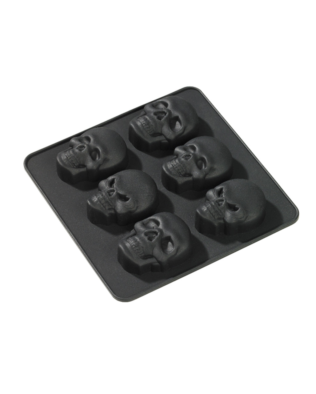 Totenschädel Eiswürfelform aus Silikon 2er Set