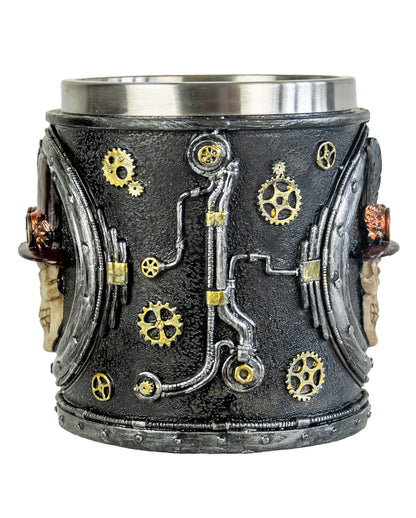 Totenschädel Steampunk Krug 14cm