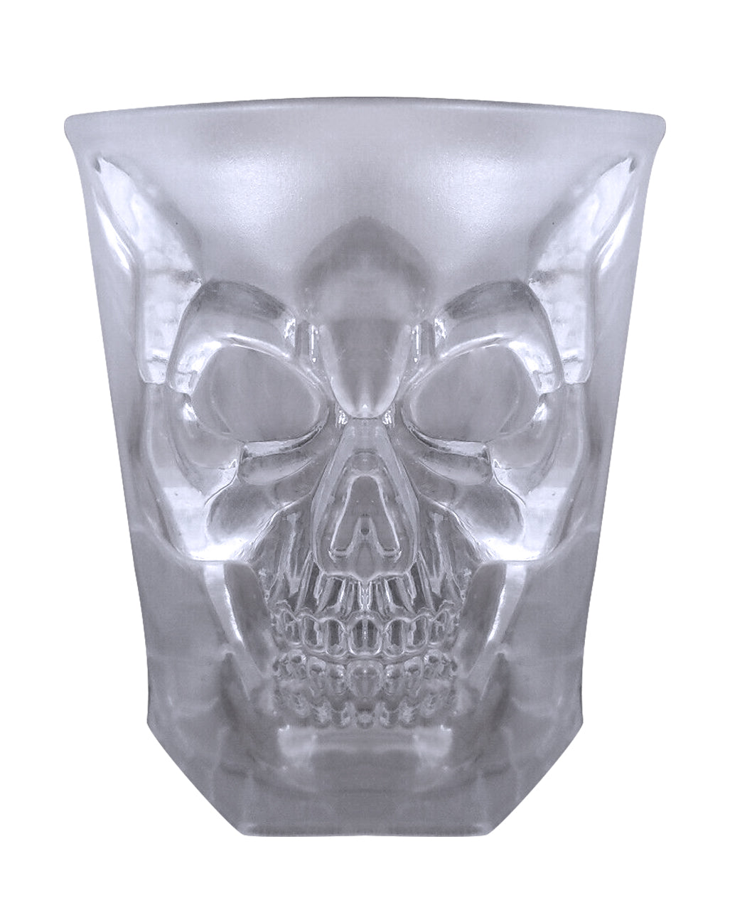 Totenschädel Whisky Glas