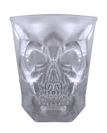 Totenschädel Whisky Glas