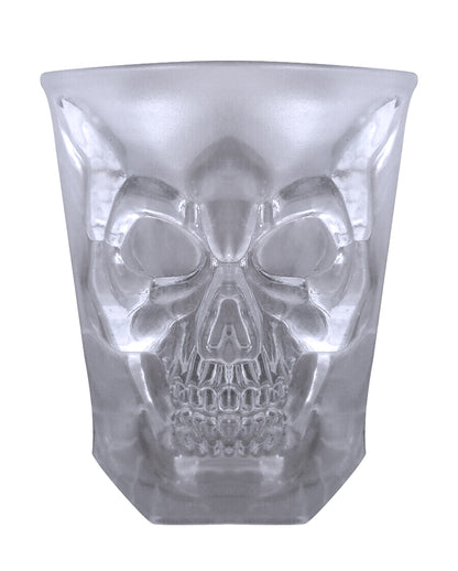 Totenschädel Whisky Glas