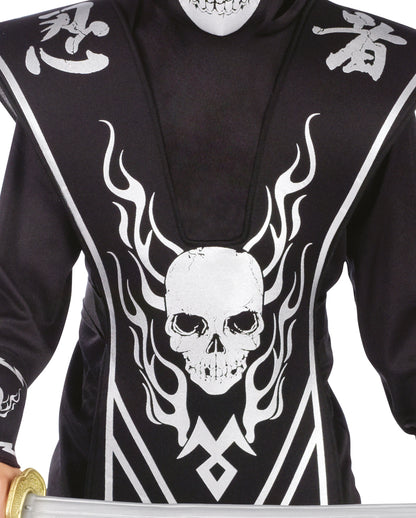 Totenkopf Ninja Kinderkostüm