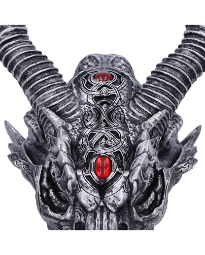 Tribal Flame Sci-Fi Drachenschädel 21,5cm