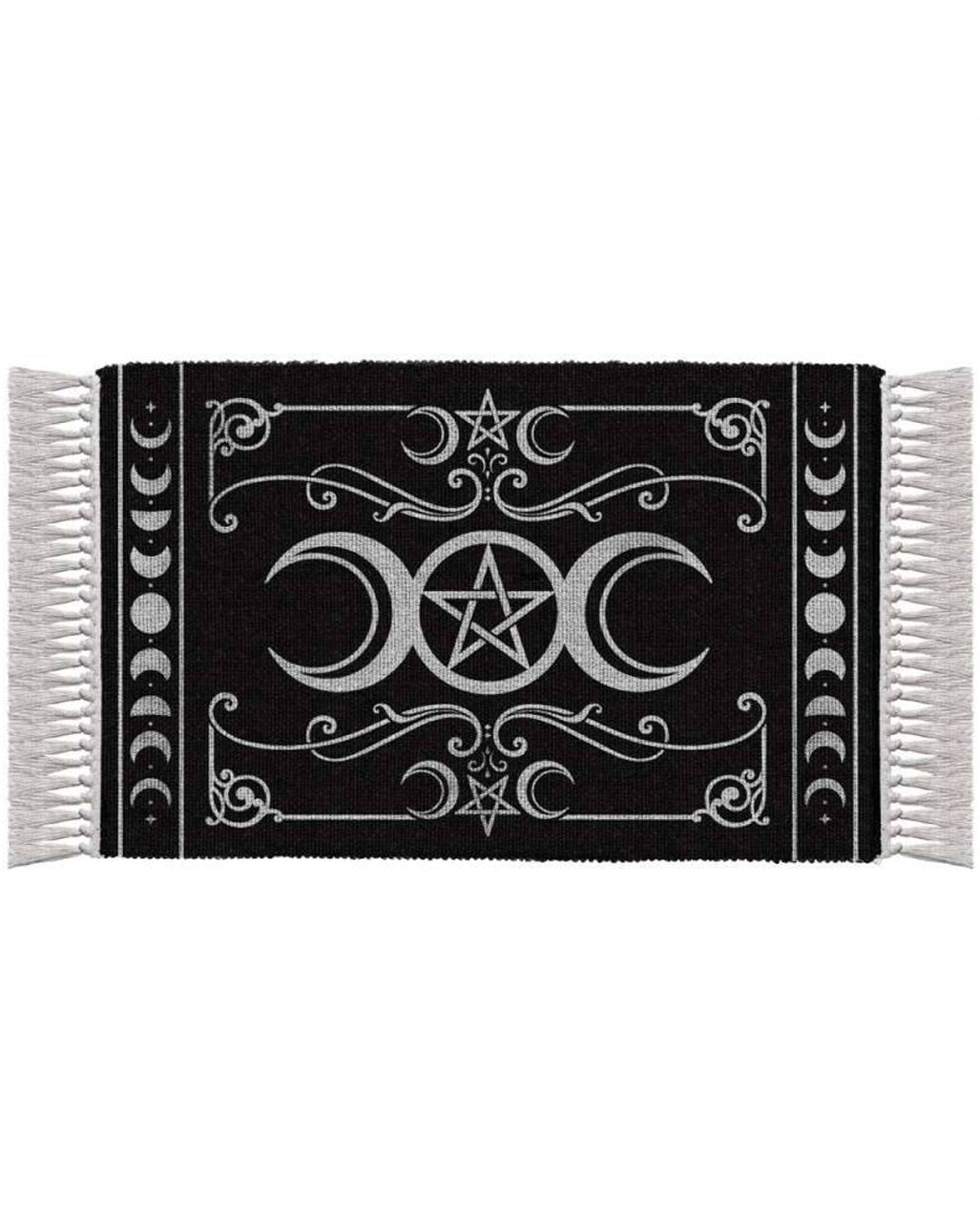 Gothic Teppich Triple Moon 97x51cm