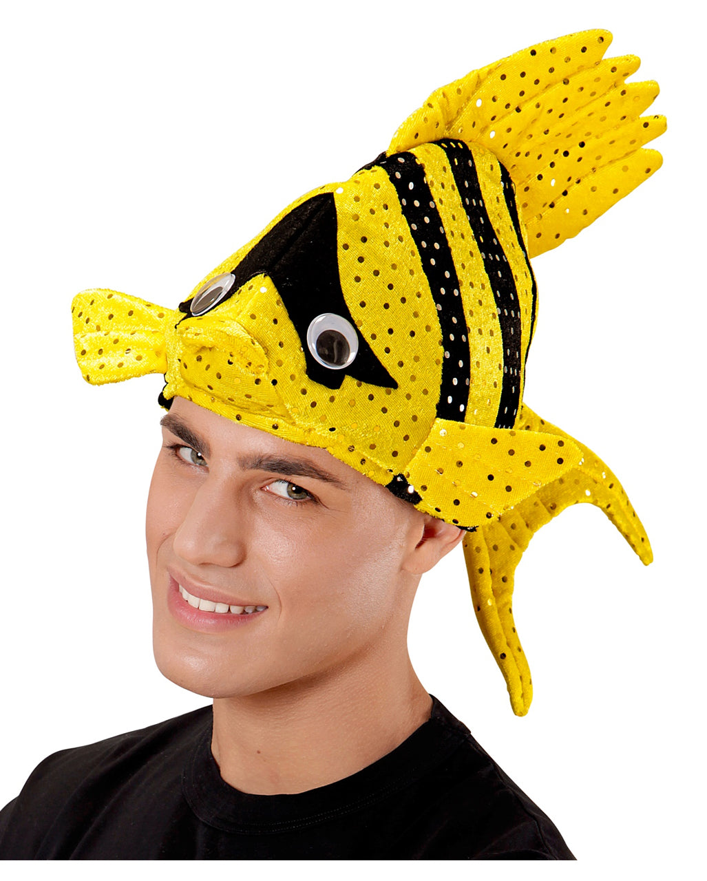 Exotischer Fischhut Gelb