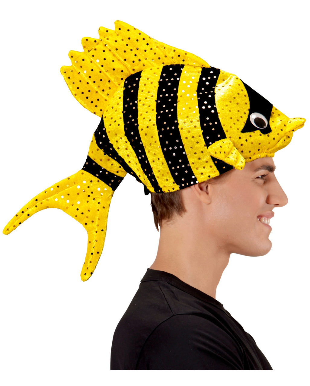 Exotischer Fischhut Gelb