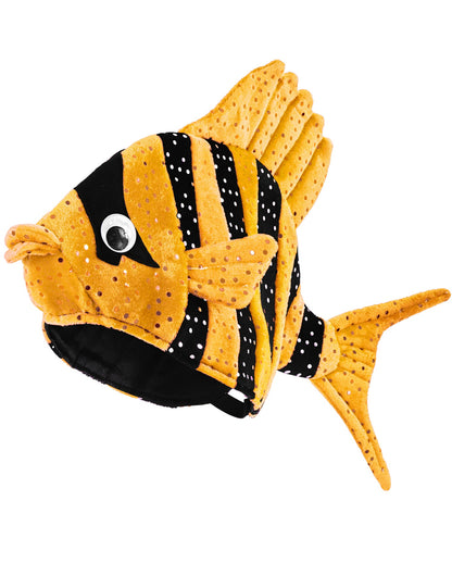 Tropical Fish Hat Orange