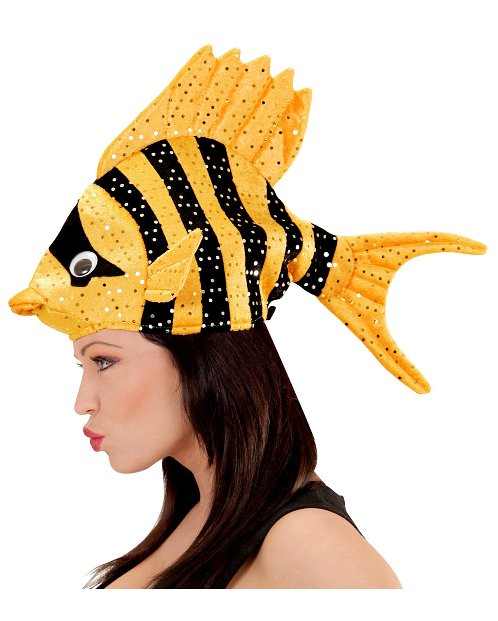 Tropical Fish Hat Orange