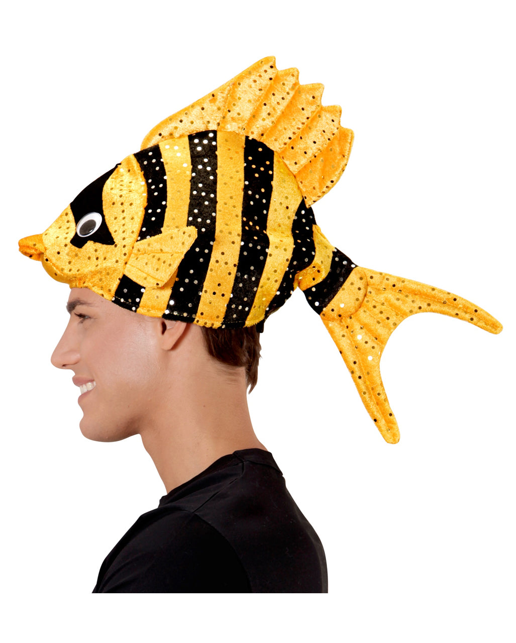 Tropical Fish Hat Orange