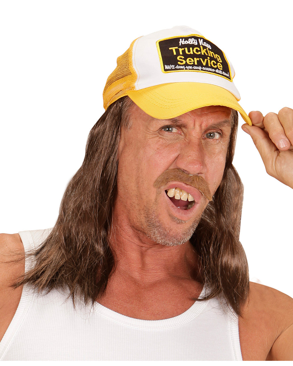 Trucker Hat With Hair
