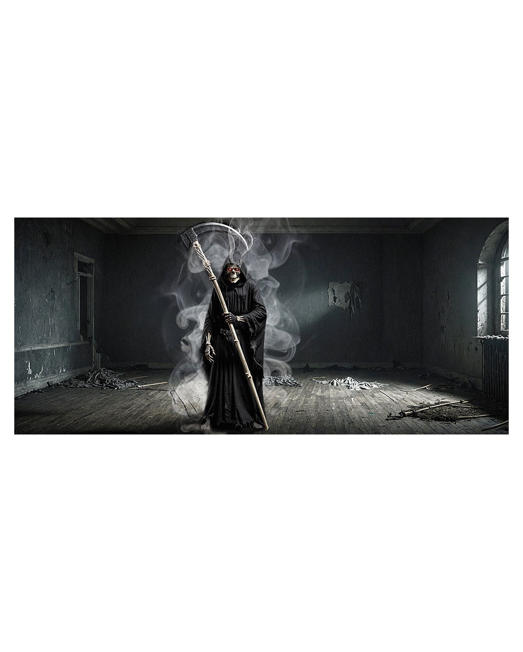 Sinister Grim Reaper XXL Wand- & Garagentor Dekostoff 490x215cm