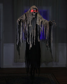 Skelett Phantom Hängefigur mit Licht & Sound 182cm