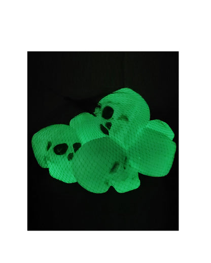 Glow in the Dark Totenköpfe 6 St.