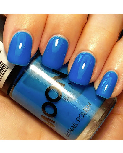 UV Nagellack Neon Blau