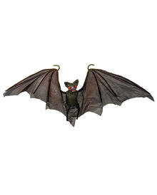 Braune Fledermaus mit LED Augen 120cm