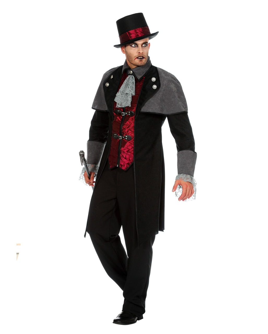 Vampir Kostümmantel für Herren
