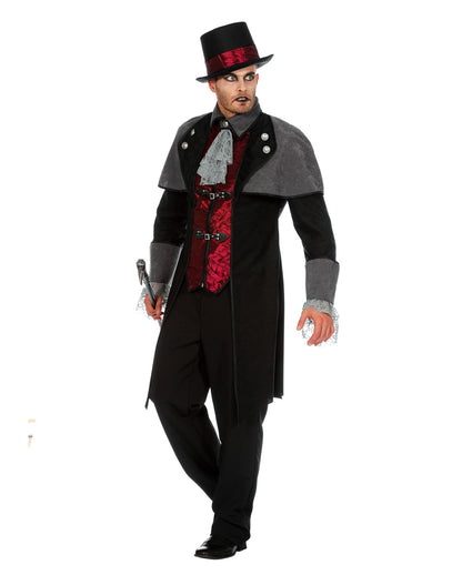 Vampir Kostümmantel für Herren