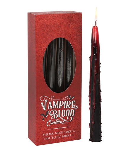 Vampire Blood Taper Candles 8 Pcs.