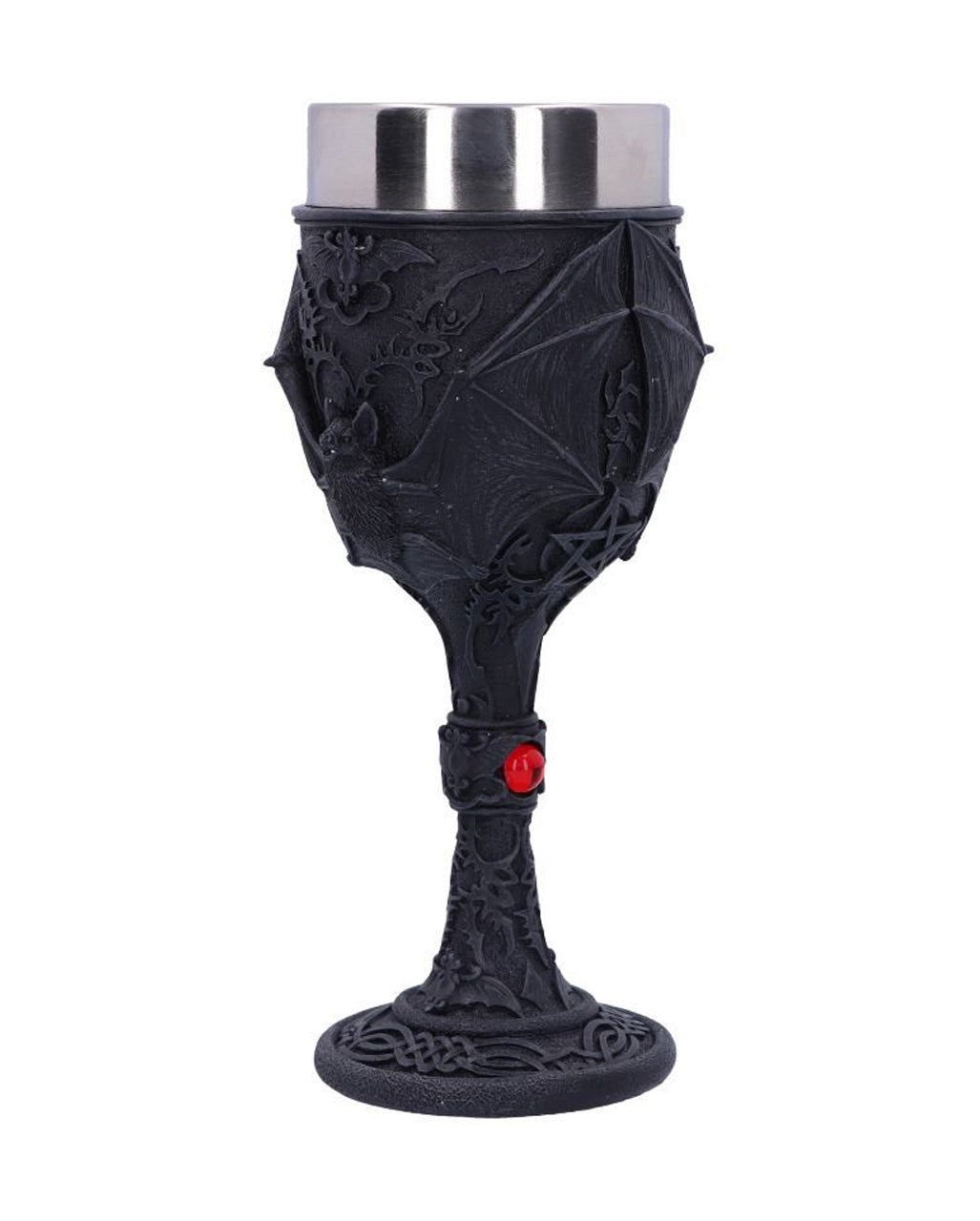 Gothic Vampirfledermaus Weinkelch