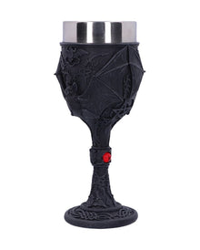 Gothic Vampirfledermaus Weinkelch