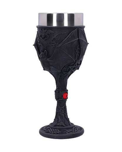 Gothic Vampirfledermaus Weinkelch