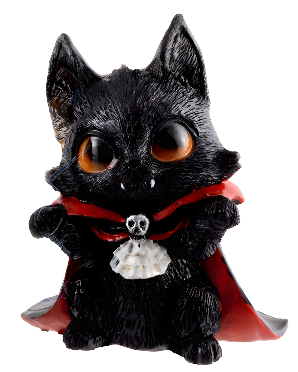 Vampirkatze "Catula" mit Vampirumhang 10cm