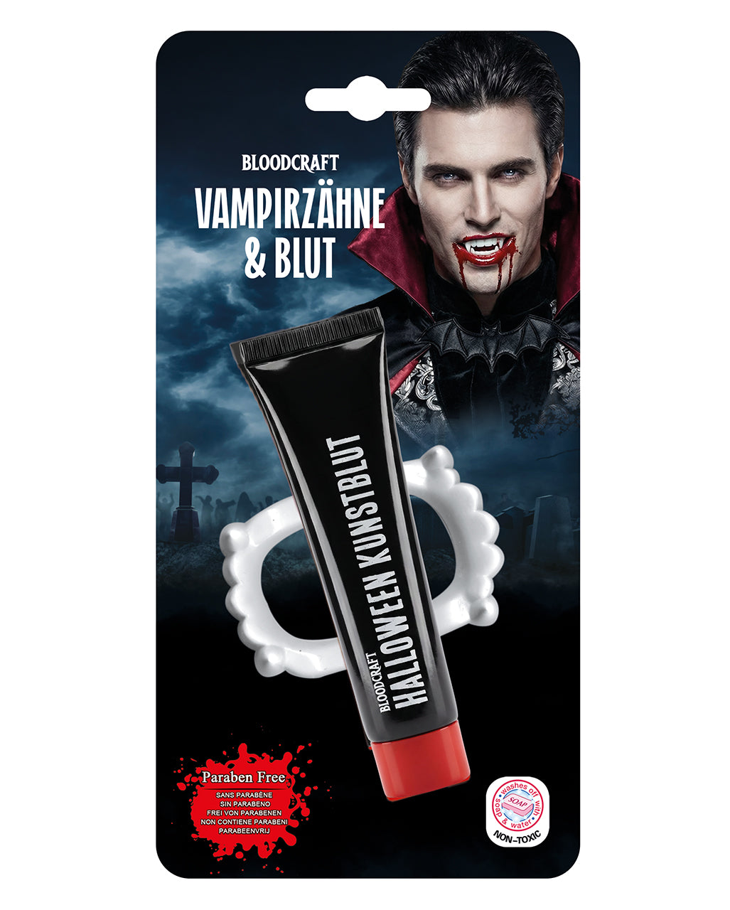 Vampirzähne & Blut