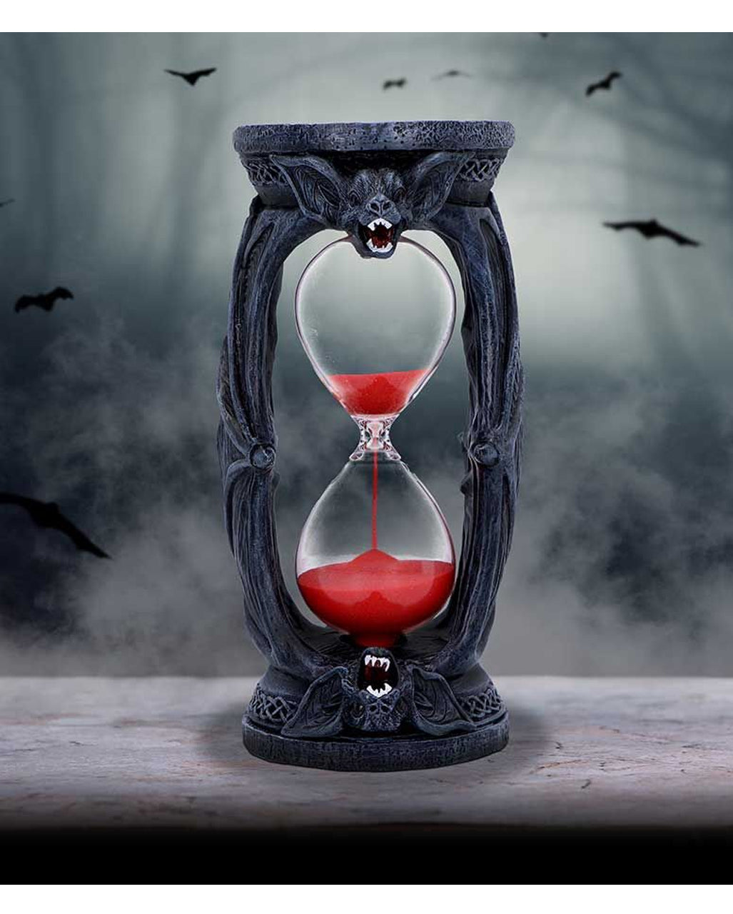 Vampir Fledermaus Sanduhr 19,5cm