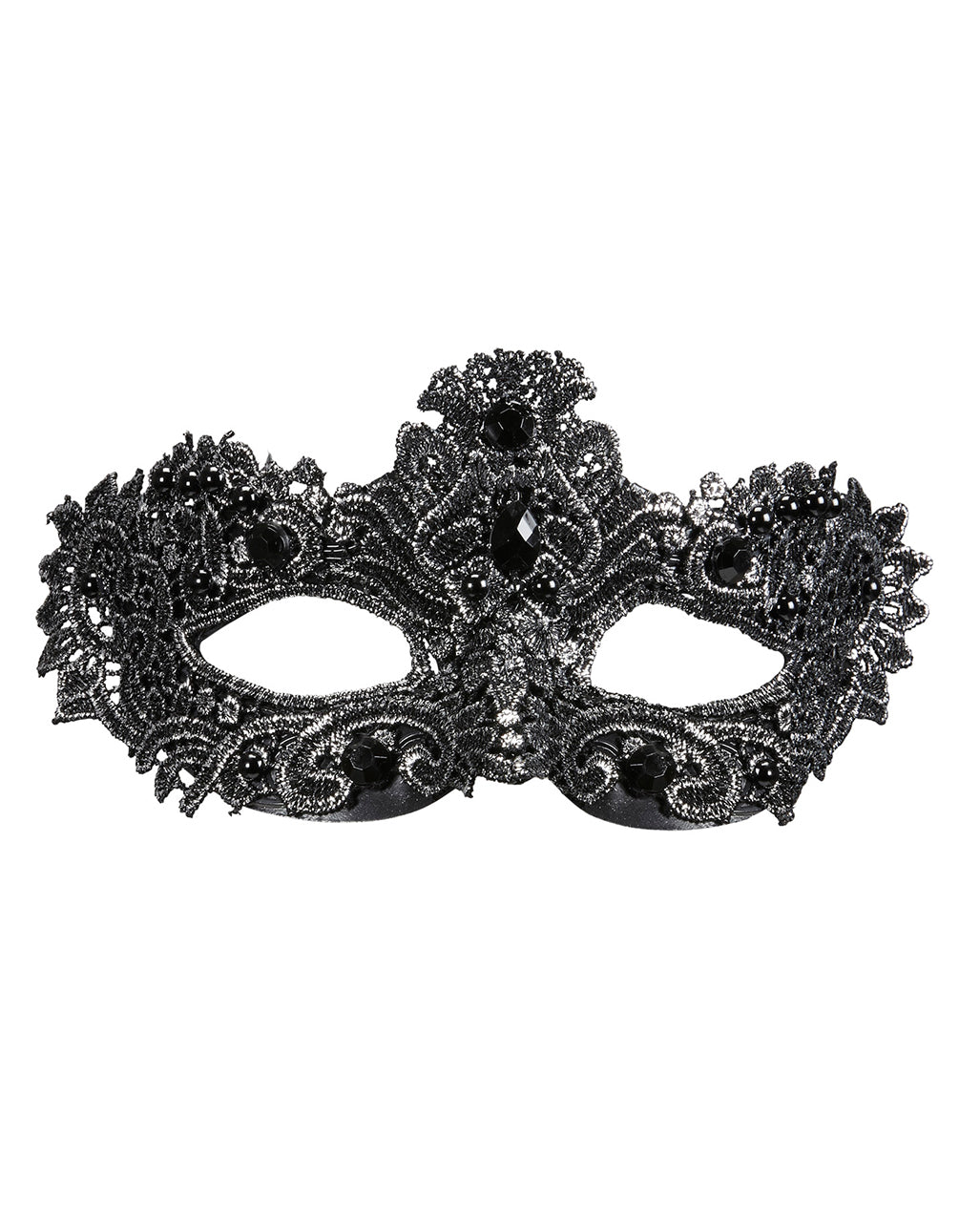 Noblesse Augenmaske Silber im Venezia-Design
