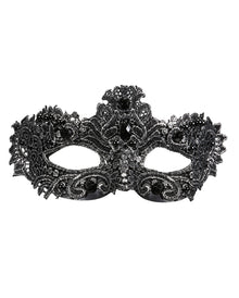 Noblesse Augenmaske Silber im Venezia-Design