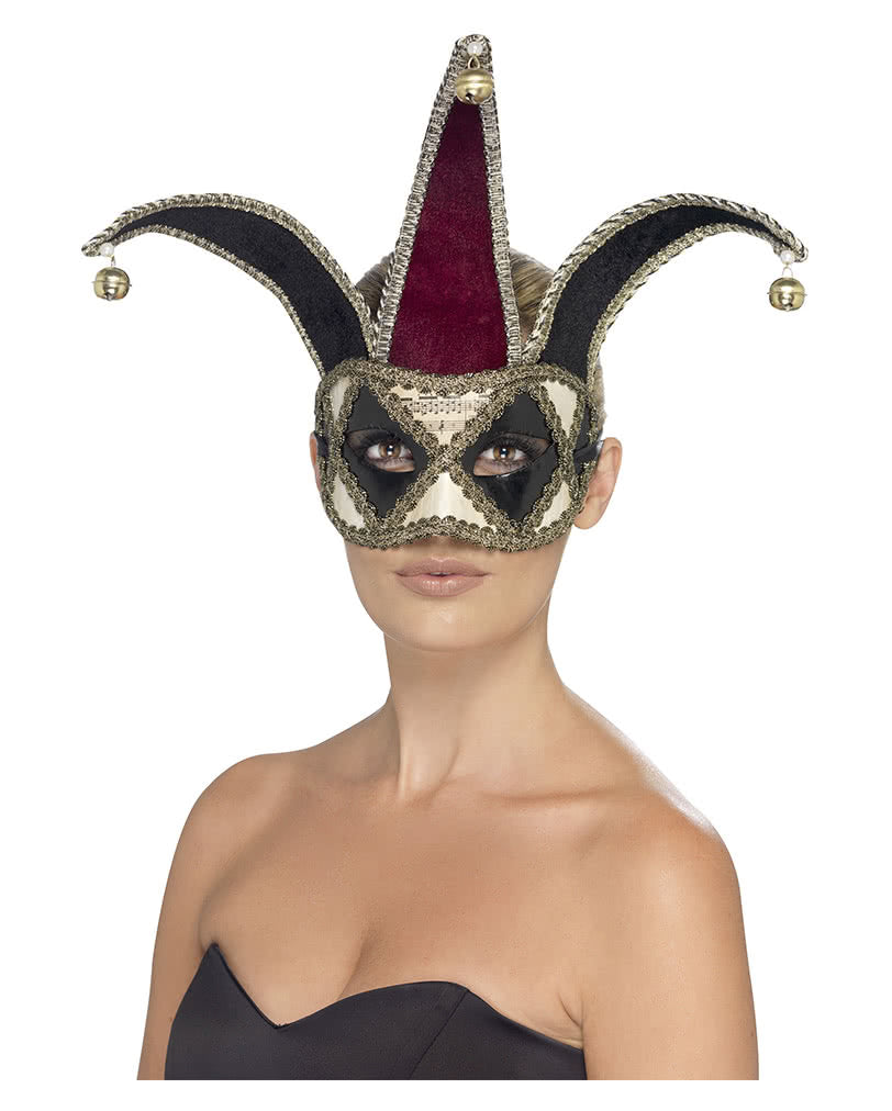 Venezianische Hofnarren Maske