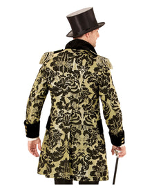 Venezianischer Gardefrack schwarz-gold
