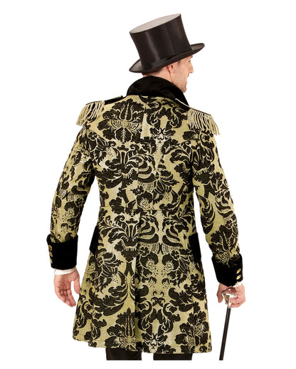 Venezianischer Gardefrack schwarz-gold