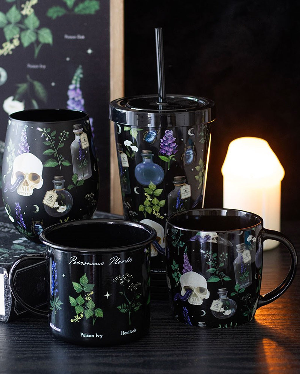 Venom & Vines Getränkebecher mit Deckel