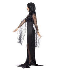 Elegantes Morticia Kleid