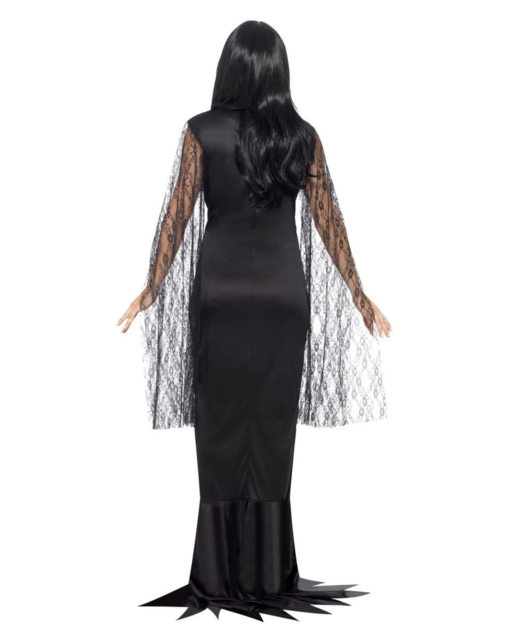 Elegantes Morticia Kleid
