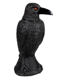 Verhexter Schwarzer Rabe mit Bewegung, Light & Sound 39cm