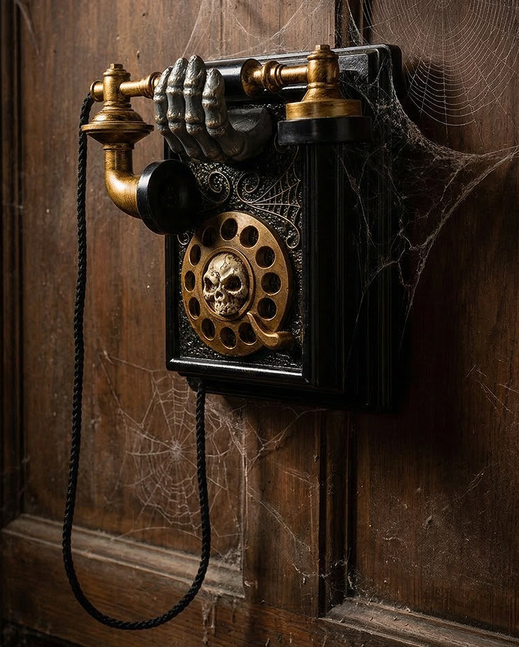 Verhextes Telefon mit Sound & Bewegung 21cm