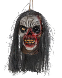 Verfaulter Voodoo Zombie Schrumpfkopf 16cm