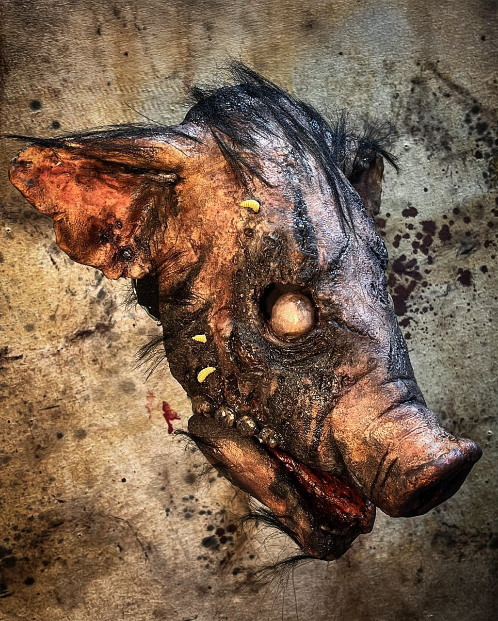 Verottende Kadaver Schweine Maske