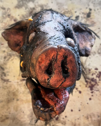 Verottende Kadaver Schweine Maske